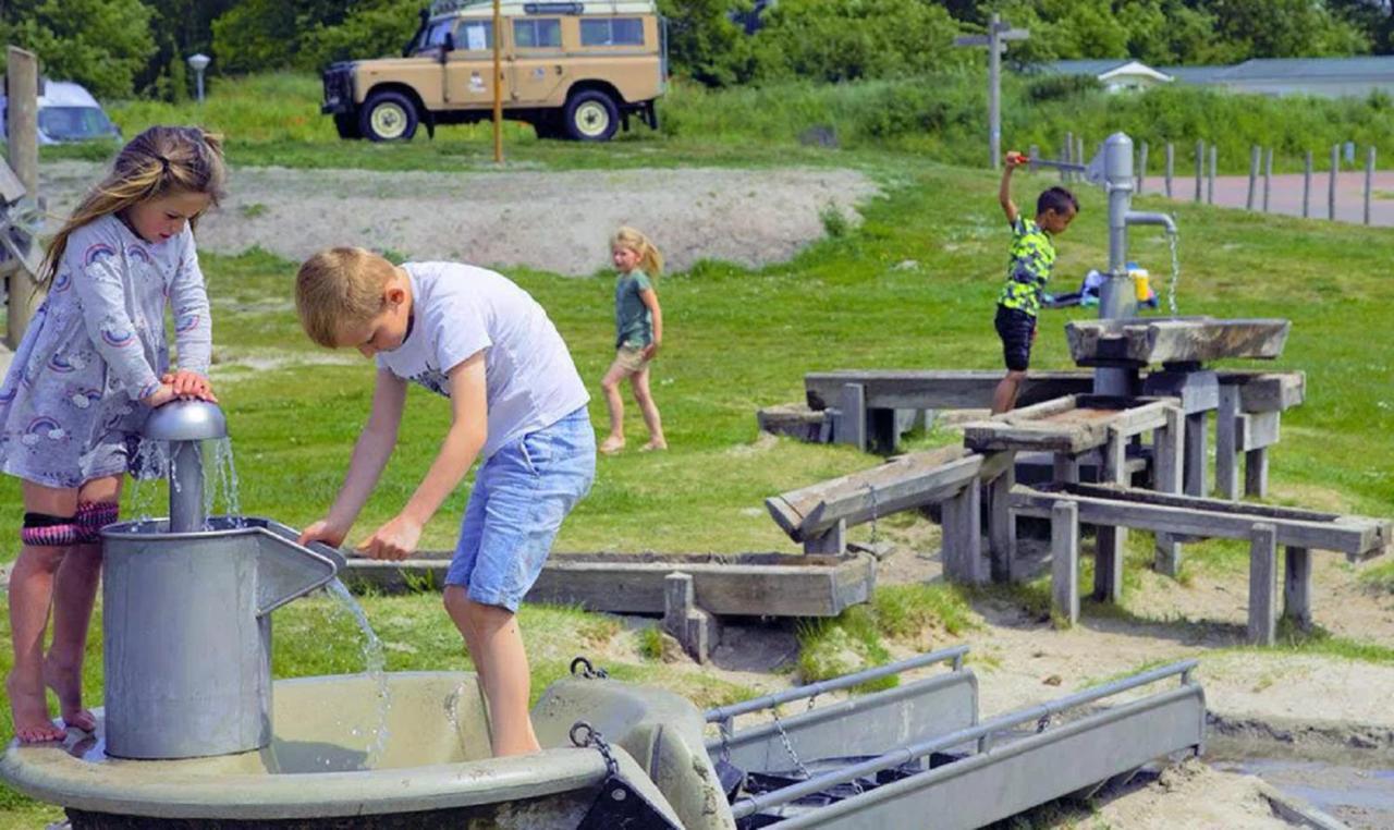 Chalet Op Camping Lauwersoog Met 3 Slaapkamers En Vaatwasser - Joycasa Luaran gambar