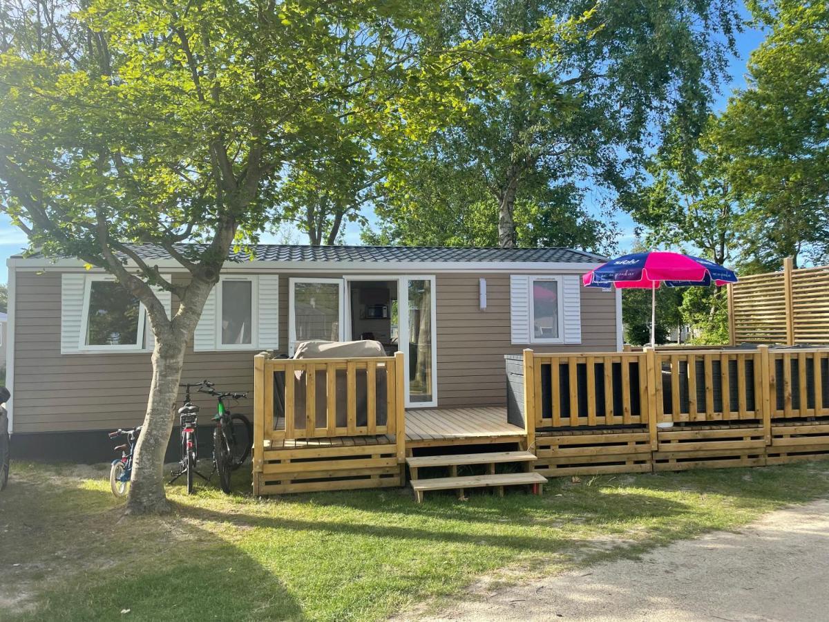 Chalet Op Camping Lauwersoog Met 3 Slaapkamers En Vaatwasser - Joycasa Luaran gambar